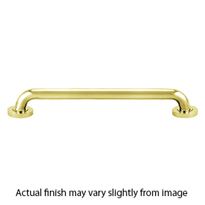 A8324 PB/NL - Contemporary I - 30" Grab Bar - Unlacquered Brass