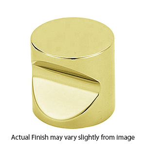 A823-1 PB/NL - Contemporary I - 1" Cabinet Knob - Unlacquered Brass