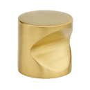 A823-34 SB - Contemporary I - 3/4" Cabinet Knob - Satin Brass