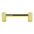 A715-3 PB/NL - Contemporary I - 3" Cabinet Pull - Unlacquered Brass