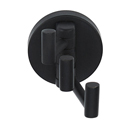 A8385 MB - Contemporary I - Swivel Robe Hook - Matte Black