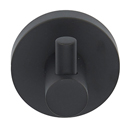 A8380 MB - Contemporary I - Robe Hook - Matte Black