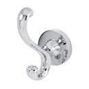 A8399 PC - Contemporary I - Double Robe Hook - Polished Chrome