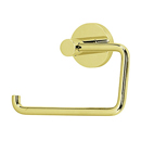 A8366 PB/NL - Contemporary I - Euro Tissue Holder - Unlacquered Brass