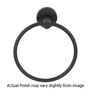 A8340 MB - Contemporary I - Towel Ring - Matte Black