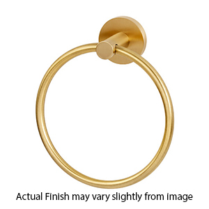 A8340 SB - Contemporary I - Towel Ring - Satin Brass