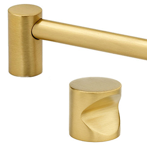 Contemporary I - Satin Brass