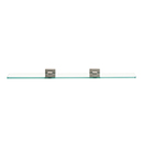 A8450-18 SN - Contemporary II - 18" Glass Shelf - Satin Nickel