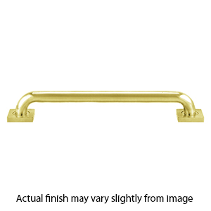 A8424 PB/NL - Contemporary II - 18" Grab Bar - Unlacquered Brass