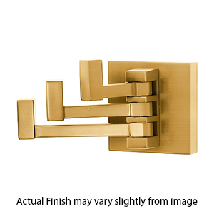 A8485 SB - Contemporary II - Swivel Robe Hook - Satin Brass