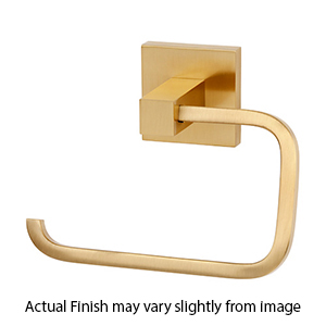 A8466 SB - Contemporary II - Euro Tissue Holder - Satin Brass