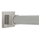 Contemporary Square - Shower Rod - Polished Nickel