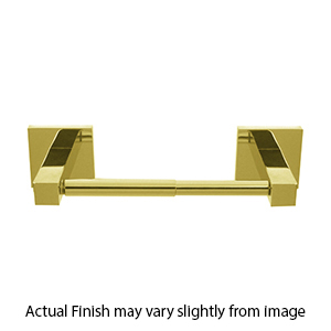 A8460 PB/NL - Contemporary II - Tissue Holder - Unlacquered Brass