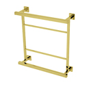 A8428-18 PB/NL - Contemporary II - 18" Hospitality Towel Rack - Unlacquered Brass