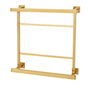 A8428-18 SB - Contemporary II - 18" Hospitality Towel Rack - Satin Brass