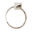 A8440 PN - Contemporary II - Towel Ring - Polished Nickel
