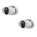 Contemporary Oval - Shower Rod End Flanges