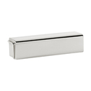 A986-3 - Cube - 3" Cup Pull - Polished Nickel