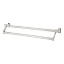 A6525-25 - Cube - 25" Double Towel Bar - Polished Nickel