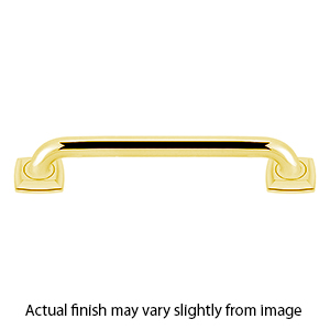 A6524/A0018 - Cube - 18" Grab Bar - Unlacquered Brass