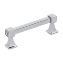 A985-3 - Cube - 3" Cabinet Pull - Polished Chrome