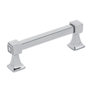 A985-3 - Cube - 3" Cabinet Pull - Polished Chrome