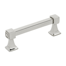 A985-3 - Cube - 3" Cabinet Pull - Polished Nickel