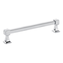 A985-6 - Cube - 6" Cabinet Pull - Polished Chrome