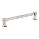 A985-6 - Cube - 6" Cabinet Pull - Satin Nickel
