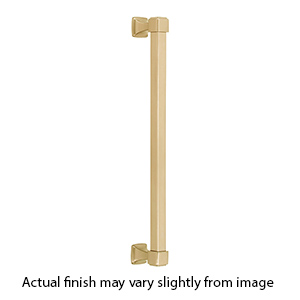 D985-12 - Cube - 12" Appliance Pull - Satin Brass