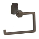 A6566 - Cube - Single Post Tissue Holder - Chocolate Bronze