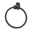 A6540 - Cube - Towel Ring - Chocolate Bronze
