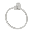 A6540 - Cube - Towel Ring - Polished Nickel