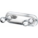 A9086 PC - Embassy - Double Robe Hook - Polished Chrome