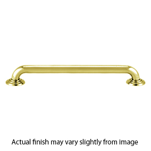 A9024 PB/NL - Embassy - 24" Grab Bar - Unlacquered Brass