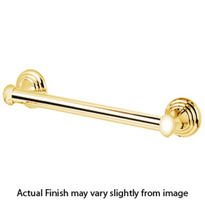 A9023-24 PB/NL - Embassy - 24" x 1 1/4" Grab Bar - Unlacquered Brass