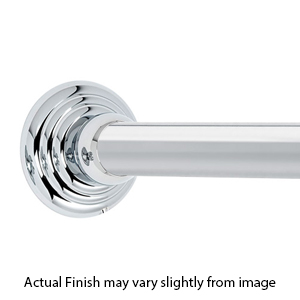 60" Shower Rod - Embassy - Polished Chrome