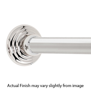 36" Shower Rod - Embassy - Polished Nickel