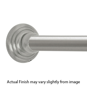 48" Shower Rod - Embassy - Brushed/ Satin Nickel