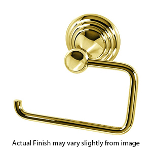 A9066 PB/NL - Embassy - Euro Tissue Holder - Unlacquered Brass