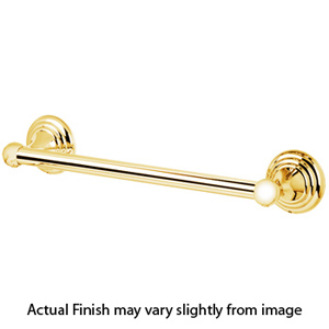 A9020-12 PB/NL - Embassy - 12" Towel Bar - Unlacquered Brass