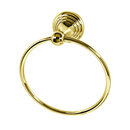 A9040 PB/NL - Embassy - Towel Ring - Unlacquered Brass