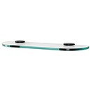 A8950-18 - Euro - 18" Glass Shelf - Bronze