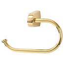 A8966 - Euro - Single Post Tissue Holder - Unlacquered Brass