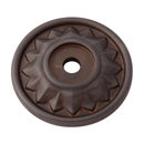 A1474 CHBRZ - Fiore - Backplate for Knob A1471 - Chocolate Bronze