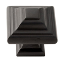 A1525 BRZ - Geometric - 1.25" Cabinet Knob - Bronze