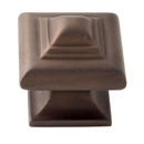 A1520 CHBRZ - Geometric - 1.25" Cabinet Knob - Chocolate Bronze