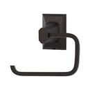 A7966 CHBRZ - Geometric - Single Post Tissue Holder - Chocolate Bronze