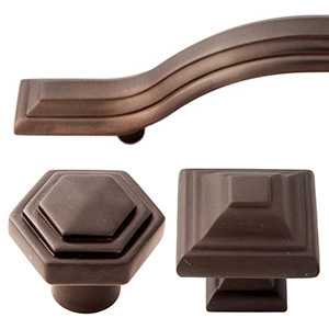 Geometric - Chocolate Bronze