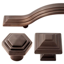 Geometric - Chocolate Bronze